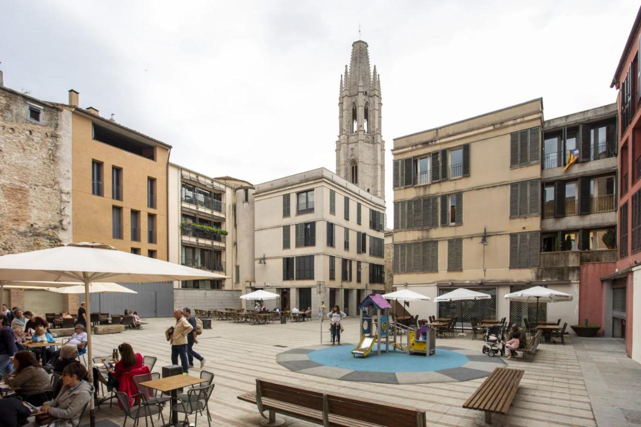 Apartament Al Cor Del Barri Vell De Girona Luaran gambar